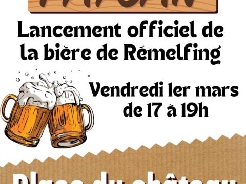 Image Lancement officiel de la bière de Rémelfing