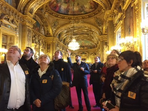 Rémelfing Visite du Sénat le 18 janvier 2017 suite à l'invitation du Sénateur Jean-Louis MASSON