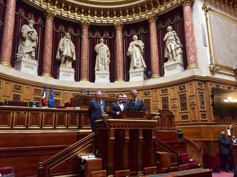 Rémelfing Visite du Sénat le 18 janvier 2017 suite à l'invitation du Sénateur Jean-Louis MASSON