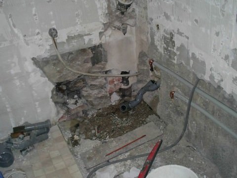 Rémelfing Rénovation de la salle de bain d'un logement communal