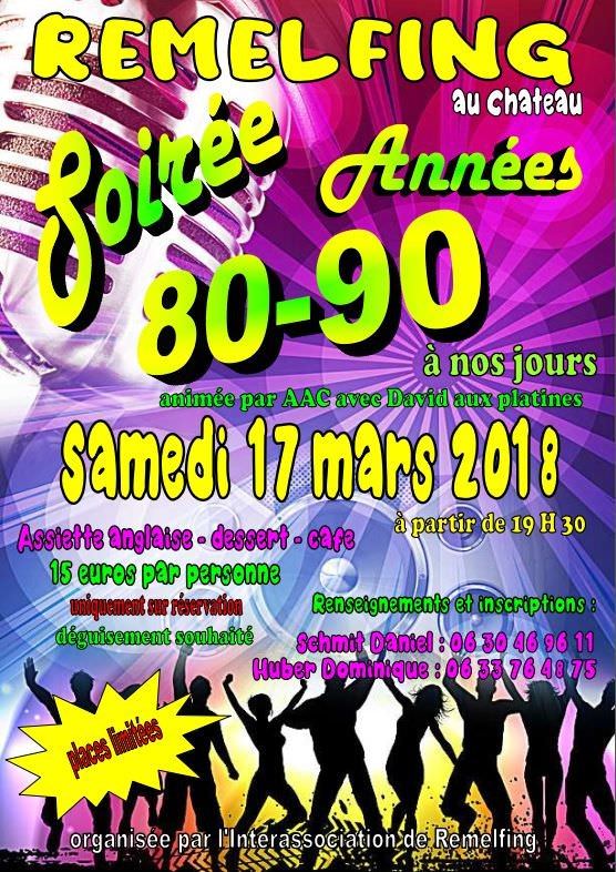 Soirée Années 80