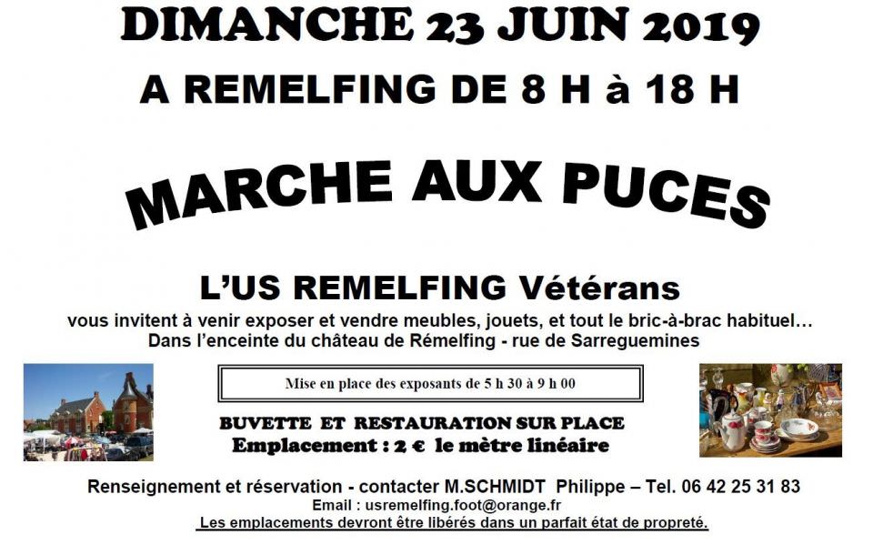 Rémelfing Marché aux puces dimanche 23 juin 2019