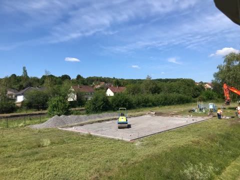 Rémelfing INSTALLATION DE LA NOUVELLE AIRE DE JEUX DU CHATEAU