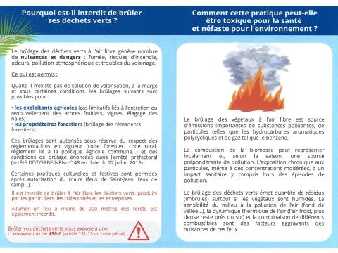 Rémelfing Interdiction du brûlage à l'air libre des déchets verts