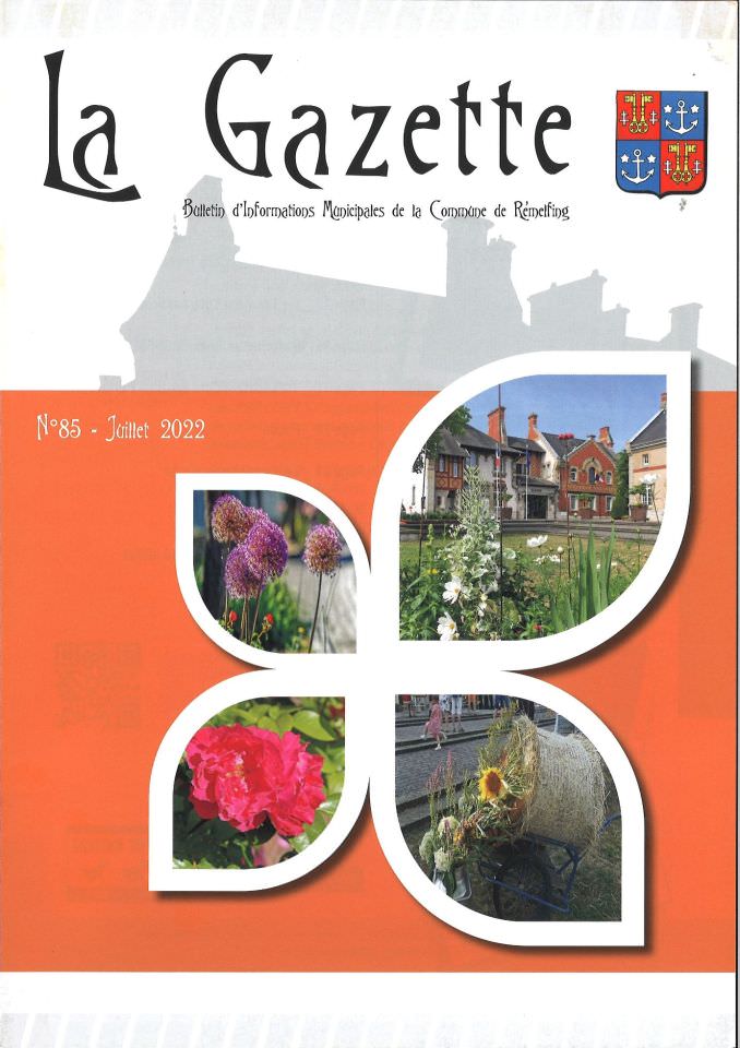 Gazette N°85- JUILLET 2022