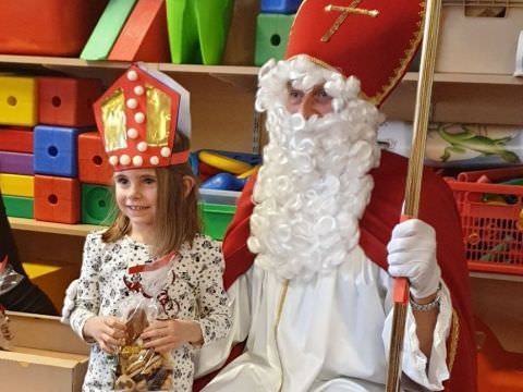 Rémelfing Visite de Saint Nicolas aux sages écoliers de Rémelfing