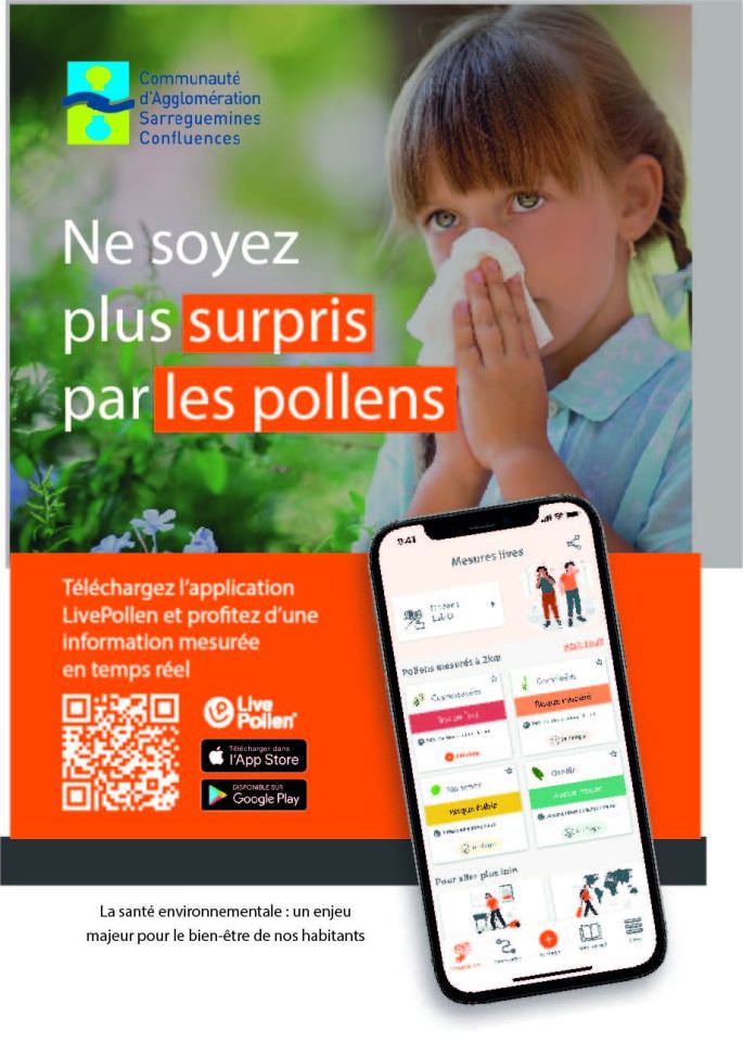 LivePollen, l'application de prévention contre les allergies aux pollens
