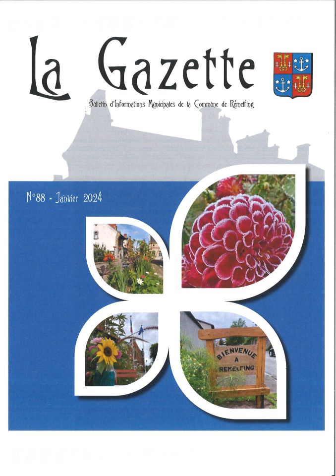 Gazette N°88- JANVIER 2024