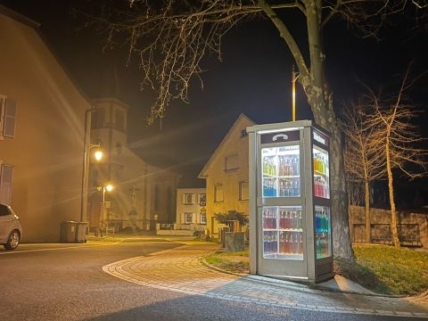 Rémelfing La cabine " l'ivre de livres " en livre service