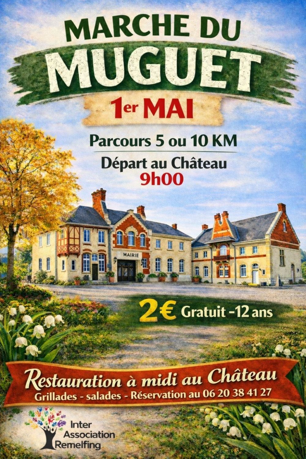 Marche du Muguet le 1er mai 2026