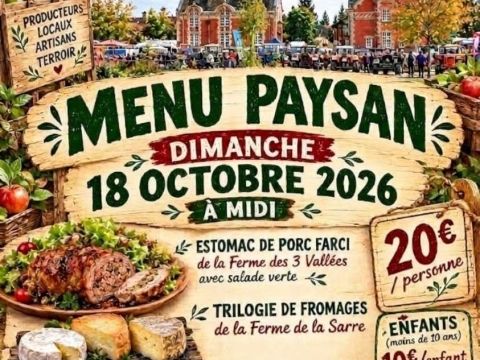 Marché paysan- 3ème fête des vieux tracteurs dimanche 18 octobre 2026 Rémelfing Marché paysan- 3ème fête des vieux tracteurs dimanche 18 octobre 2026