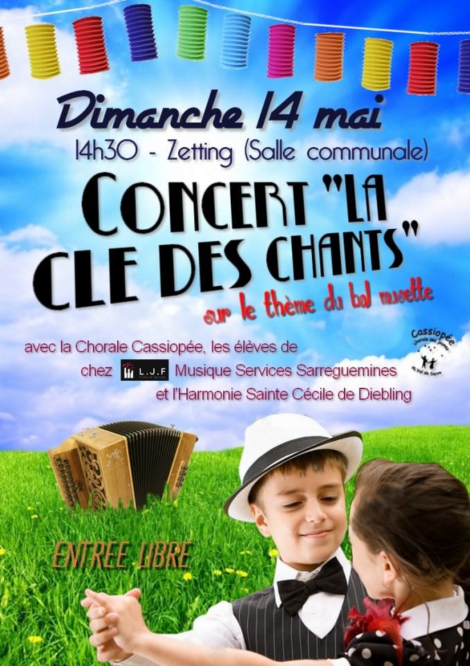 Rémelfing Concert annuel "La Clé des Chants" le dimanche 14 mai 2017