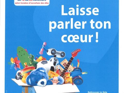 Collecte de jouets -Semaine européenne de réduction des déchets