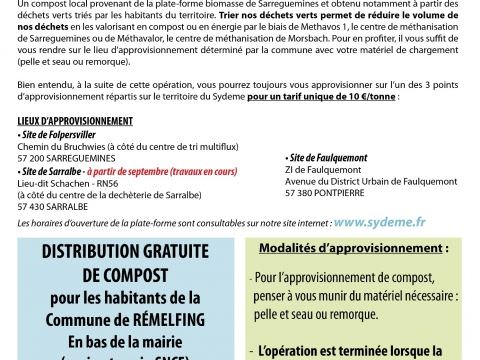 Opération COMPOST 2018 Opération COMPOST 2018