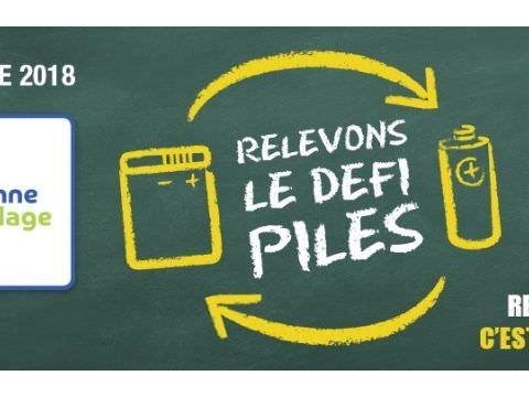 Semaine européenne de recyclage des piles du 3 au 9 septembre 2018 Semaine européenne de recyclage des piles du 3 au 9 septembre 2018
