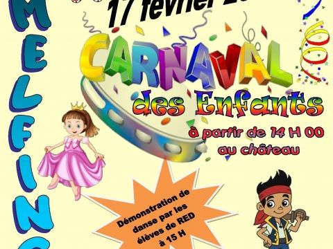 Bal Carnaval des enfants le dimanche 17 février 2019 à partir de 14h00