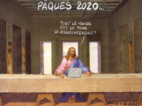 Pâques : VISIOCONFERENCE Dimanche 12 Avril 2020 Pâques : VISIOCONFERENCE Dimanche 12 Avril 2020