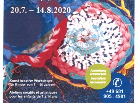 Atelier au Jardin Franco-Allemand du 20/07 au 14/08/2020 Atelier au Jardin Franco-Allemand du 20/07 au 14/08/2020