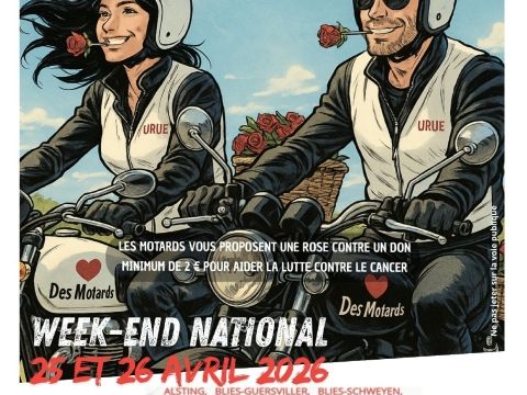 Une rose Un espoir le 25 avril 2026 à Rémelfing