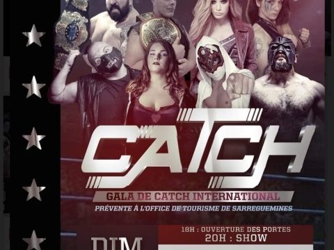 Image Gala de catch international le 19 mai à 20h00