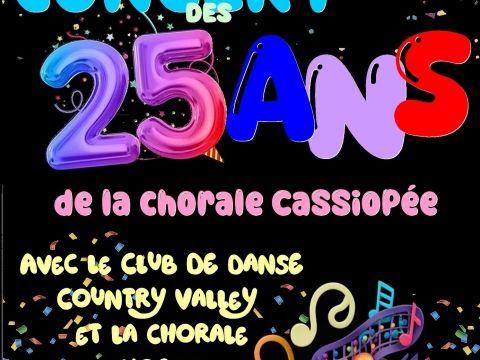 Image Concert des 25 ans de Cassiopée