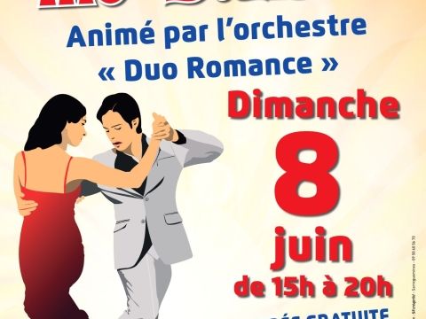 Thé dansant sous chapiteau dimanche 8 juin 2025