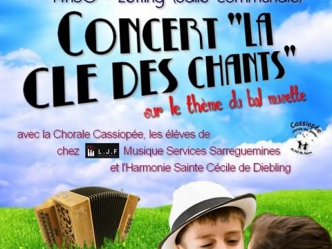 Concert annuel "La Clé des Chants" le dimanche 14 mai 2017