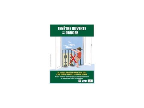 Campagne de prévention du risque de défenestration Campagne de prévention du risque de défenestration