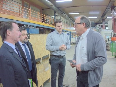 Rémelfing Visite de M. le Sous-Préfet aux entreprises remelfingeoises