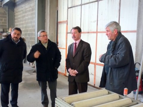 Rémelfing Visite de M. le Sous-Préfet aux entreprises remelfingeoises