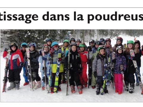 Rémelfing Séjour au ski classe de CM2 de M. FRANTZ