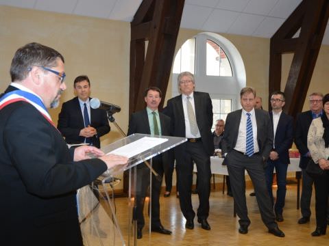 Rémelfing Inauguration de l'ancienne mairie réhabilitée