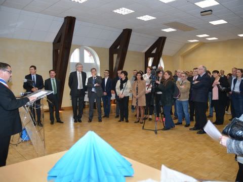 Rémelfing Inauguration de l'ancienne mairie réhabilitée