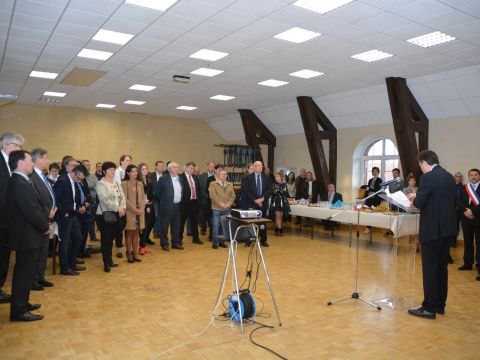 Rémelfing Inauguration de l'ancienne mairie réhabilitée