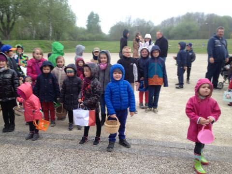 Rémelfing 3ème chasse aux oeufs organisée par la commune.