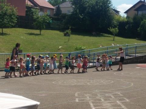 Rémelfing Spectacle de fin d'année à l'école maternelle