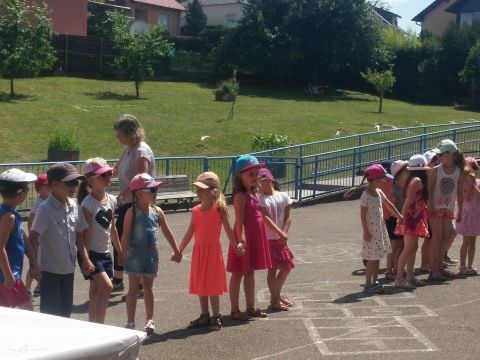 Rémelfing Spectacle de fin d'année à l'école maternelle