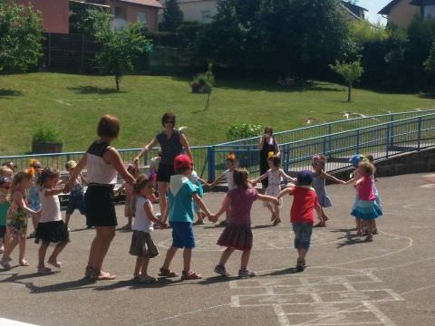 Rémelfing Spectacle de fin d'année à l'école maternelle