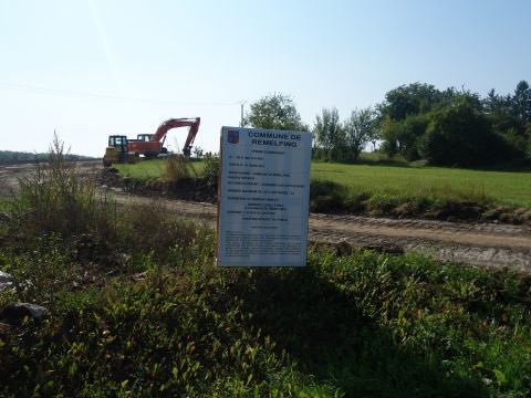 Rémelfing 1ère Réunion de chantier "Les Hauts de Sarre"