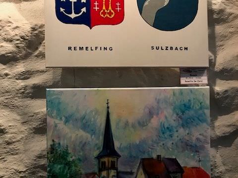 Rémelfing Vernissage "Seitenwechsel - un autre regard" à Sulzbach