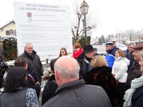 Rémelfing Inauguration du Centre Village réhabilité