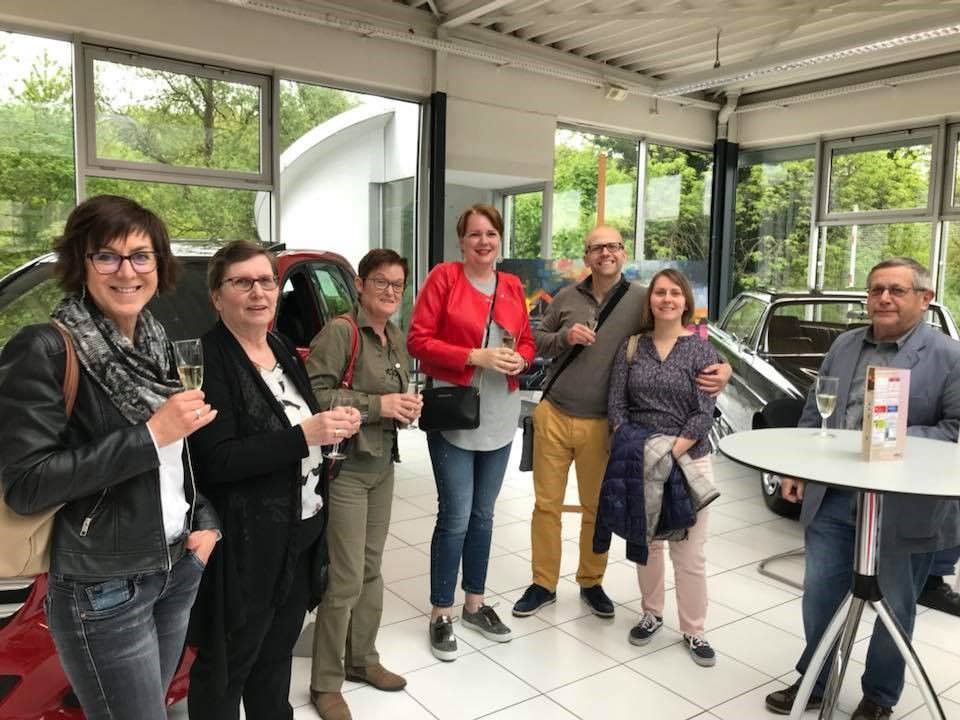 Vernissage à Sulzbach le 2 mai 2018