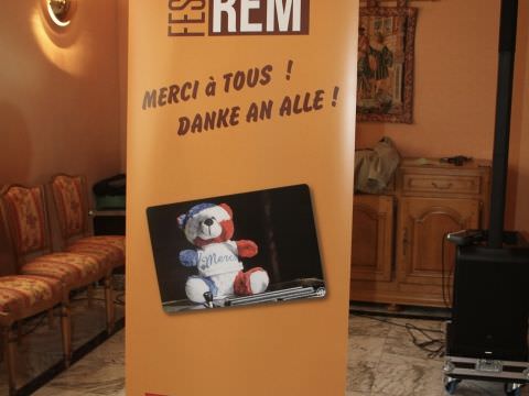 Rémelfing Remise du chèque à l'association "Agir ensemble"