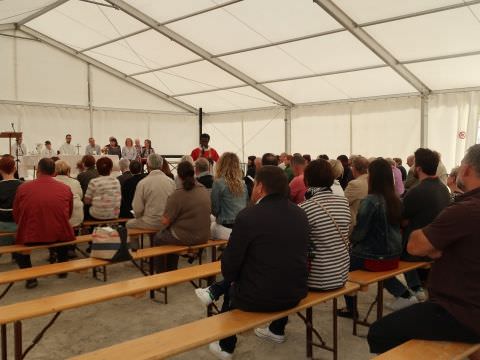 Rémelfing 1ère Messe du Lundi Pentecôte sous le Chapiteau