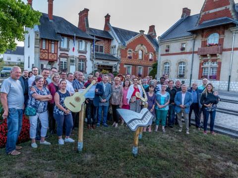 Rémelfing Remise du chèque à Agir Ensemble 10ème Edition