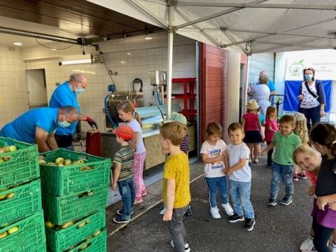 Rémelfing Inauguration de l'aire de jeux du château