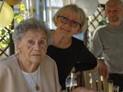 Rémelfing 100 ans de Mme Mariette Hoffmann