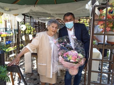 Rémelfing 100 ans de Mme Mariette Hoffmann