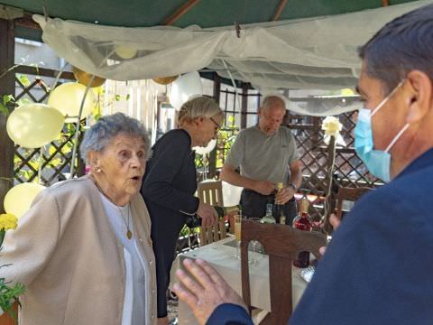 Rémelfing 100 ans de Mme Mariette Hoffmann