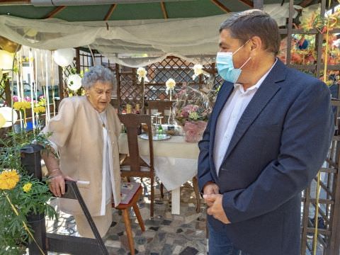 Rémelfing 100 ans de Mme Mariette Hoffmann